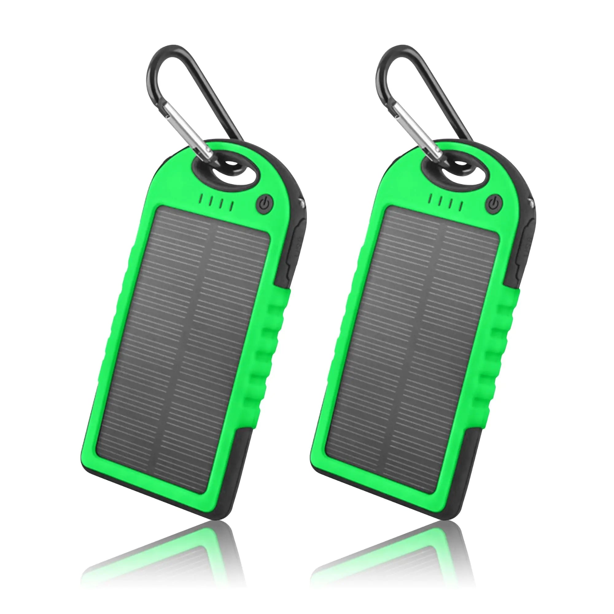 Solar Power Phone Charger (2-Pack)