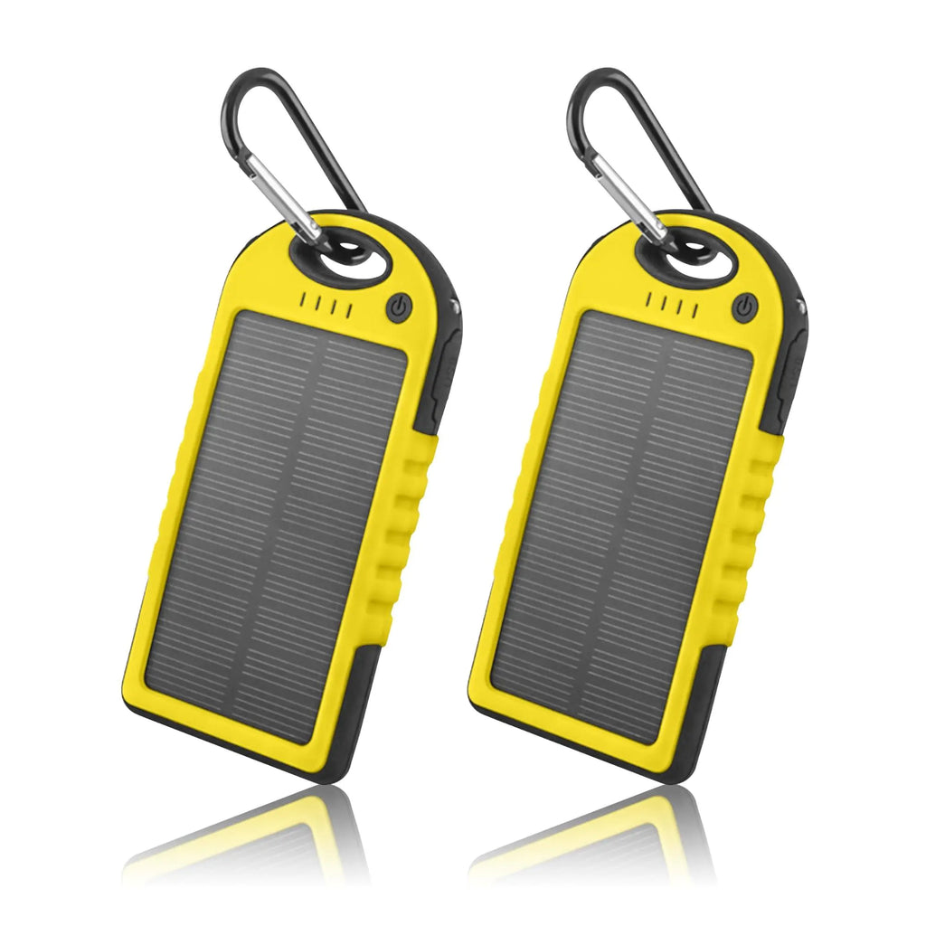 Solar Power Phone Charger (2-Pack)