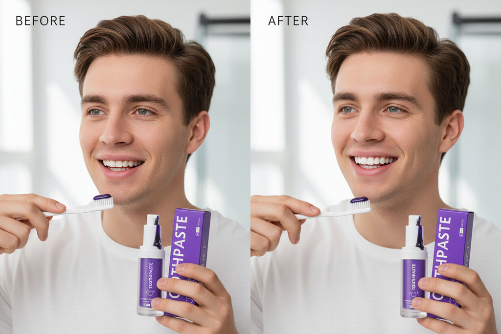 Bright Smile - Purple Whitening Toothpaste
